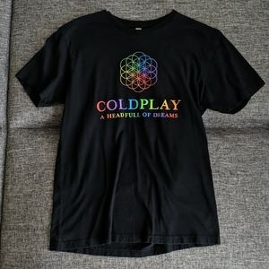 Coldplay A Head Full of Dreams 2016 World Tour Tee